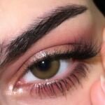 عدسة Glossy brown